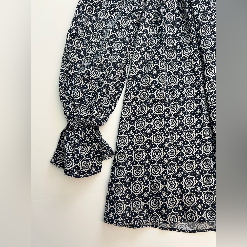 Tularosa Smocked Top Blouse, Size XS - Picture 3 of 6